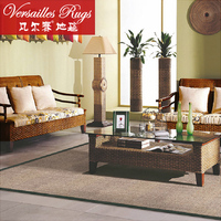 新中式剑麻地毯 客厅卧室书房榻榻米特价可定制定做东南亚天然