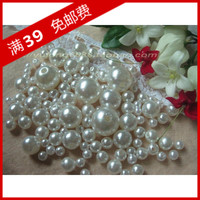 环保优质仿珍珠散珠 3-20mm圆水磨珠/ABS仿珍珠包包服装饰品辅料