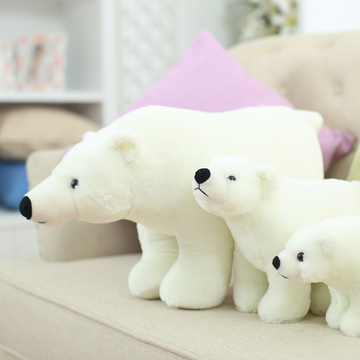 2015年新款毛绒玩具 北极熊公仔