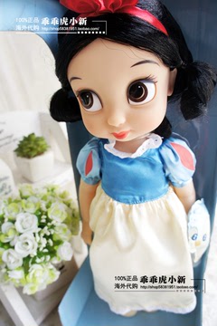 圣诞 新年礼物 美国迪士尼官网代购Disney公主沙龙娃娃