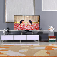 虎帝电视柜客厅家具组合小户型钢化玻璃时尚环保电视机地柜木质