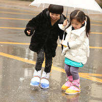 ROSIDA儿童防雨鞋套防水雨靴套防雨水鞋套雨天学生男女童防滑便携