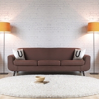 北欧小户型布艺沙发客厅两人双人三人位组合家具 咖啡厅时尚沙发