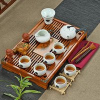功夫茶具套装特价包邮 整套茶具礼品陶瓷茶壶茶杯 陶瓷茶具
