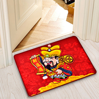 中国风田园创意英伦风个性多种图地垫脚垫厨房玄关毯卧室门垫包邮