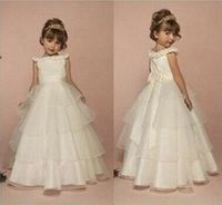 儿童婚纱长裙白色芭比公主裙少儿钢琴表演晚礼服女童6.1节演出服