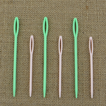 缝针6支装 毛衣缝合针 塑料针毛衣针 编织工具毛衣针 绒绒线工具