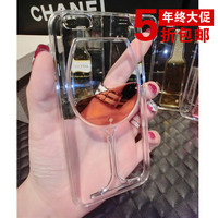 苹果iPhone6plus手机壳4.7日韩创意透明塑料液体保护壳5s酒杯潮款