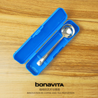 Bonavita博纳维塔专业食品级304不锈钢杯测勺包装盒杯测匙咖啡勺