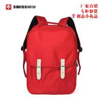瑞士军刀SWISSWIN韩版背包学生书包简约背包轻便双肩包SWK2004