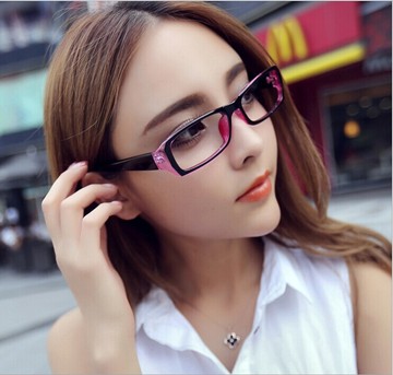 s12特价电脑防辐射眼镜护目镜 小方框男女款平光镜 可配近视眼镜