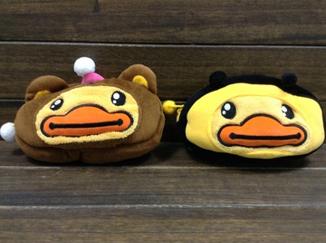 香港semk创意礼品b.duck小鸭子双面多功能包零钱包化妆包笔袋