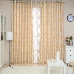 【熳莱雅】欧式大气奢华定制窗帘成品客厅卧室婚房别墅遮光布特价