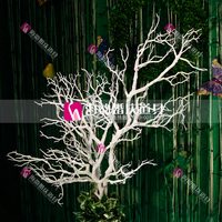 海韵婚庆道具 枯木假树枝摆件装饰 森林系列 塑料白色树枝挂件