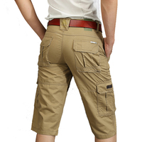 Afs Jeep/战地吉普2015夏季短裤男工装裤多口袋5分裤运动短裤纯棉