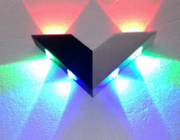 现代简约LEDV型铝材射灯壁灯背景灯天花组合灯过道顶灯玄关橱窗灯