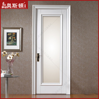 定制木门美式卧室门白色实木门原木门套装门室内门欧式房门烤漆门