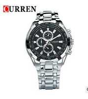 特价爆款卡瑞恩手表8023 CURREN石英男表 商务男士手表 精钢腕表