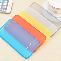 nx case苹果6splus手机壳彩色磨砂iphone6s手机壳4.7硅胶透明软壳