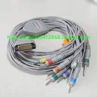 心电图机导联线 兼容广州三瑞/深圳凯沃尔ECG-1103心电图机线15针