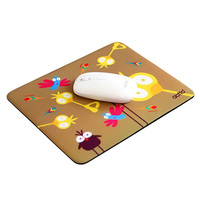正品韩国安尚 抽象可爱卡通鼠标垫 柔软防滑家用办公创意鼠标垫