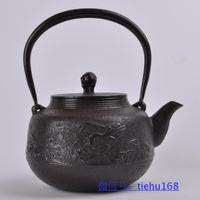 原装进口南部壶日本铸铁壶老铁壶茶壶烧水加热过滤茶具大容量包邮