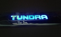 丰田Tundra 坦途 改装 带灯门槛条 带灯迎宾踏板 14款坦途 门槛条