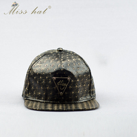 夏季EXO鸭舌帽宋智孝嘻哈帽古铜色帽子 街头时尚皮质棒球帽特价