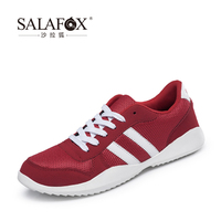 salafox 夏季新款男鞋网布鞋运动休闲鞋日常鞋网面鞋低帮平底鞋子