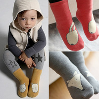 棉语花言 卡通小中筒毛圈袜子 儿童冬季超厚棉袜 防滑宝宝袜婴儿