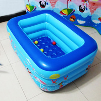 家庭加厚新生儿婴儿幼儿童游泳戏水池充气式宝宝小孩浴缸洗澡池