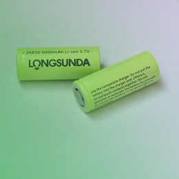 正品longsund/朗圣达大功率强光手电筒专用3.7V26650充电锂电池