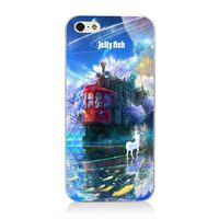 Jellyfish原创彩绘 苹果iphone5S/iphone6/plus 三星note3手机壳