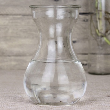 风信子花瓶 水培瓶 鲜花玻璃透明花瓶 绿萝吊篮器皿树脂插花瓶子