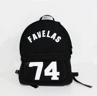 蔡先生原创2015韩版新款favelas74包包背包书包太空棉双肩包男女