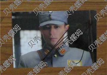 现货 霍建华 战长沙北京宣传亲笔签名照片05款 三张包邮五送一