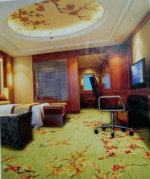 宾馆酒店客房地毯办公室地毯商务楼写字楼WD-416566