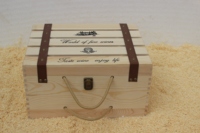 新款六只酒盒酒箱实木皮带酒盒 木盒红酒箱/红酒木盒/包装盒礼盒
