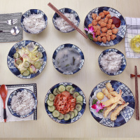 miske景德镇陶瓷器13件套日式家用盘碗碟套装餐具礼品创意