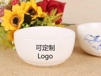 定制个性陶瓷骨瓷碗 订制寿碗创意礼品陶瓷碗 婚庆碗定制logo