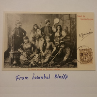 土耳其 伊斯坦布尔 国外 邮戳 明信片代寄 代写祝福语 复古版珍藏
