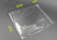OPP透明塑料袋 面包包装袋 自封袋 不干胶自粘袋 西点袋20*20+3CM