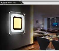 促销个性创意LED客厅亚克力壁灯现代艺术酒店餐厅宾馆过道灯饰
