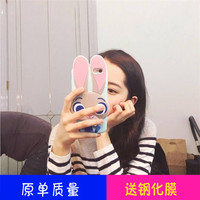 疯狂动物城苹果7手机壳5s硅胶iphone6splus朱迪兔子范冰冰同款SE