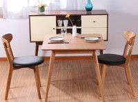 简约现代实木复古餐桌椅组合合做做旧铁艺会议议办办公桌家庭聚餐