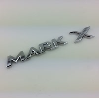 丰田新锐志改装后贴标 MARK-X字母车标 MARKX英文后尾箱标志车贴