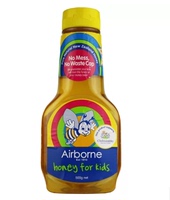 澳洲直邮Airborne 儿童蜂蜜改善便秘清热无添加500g 可现货