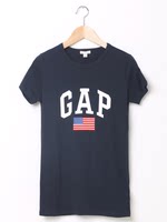 【可卡】gap正品代购徽标国旗棉质女士夏季新款短袖T恤415729