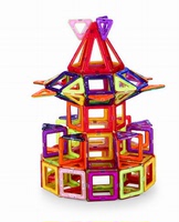 哆乐堡散装百变益智磁力片提拉积木拼装男女儿童玩具散片批发