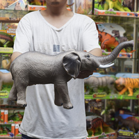 超大号仿真动物玩具模型大象犀牛模型动物模型玩具动物世界非洲象